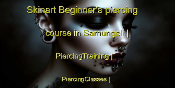 Skinart Beginner's piercing course in Samungeli | PiercingTraining | PiercingClasses | SkinartTraining-the Democratic Republic of the Congo